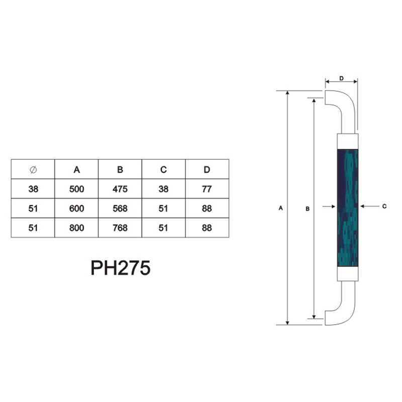 Stainless Steel Pull Door Handles