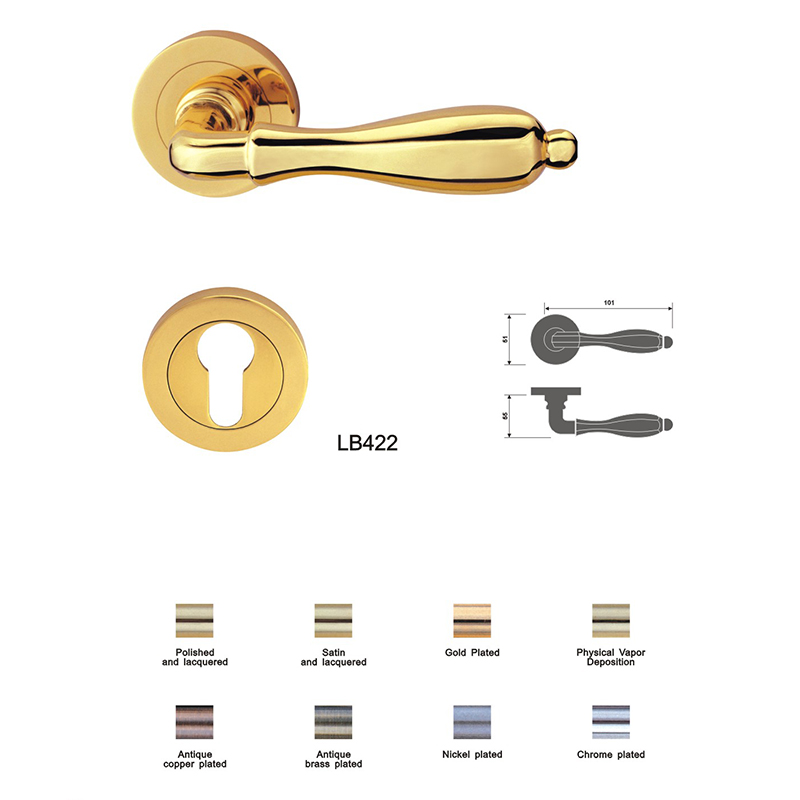Door Lever With Deadbolt