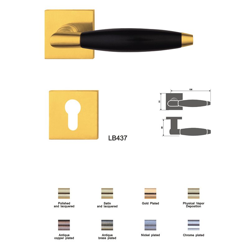 Lockable Lever Door Handles