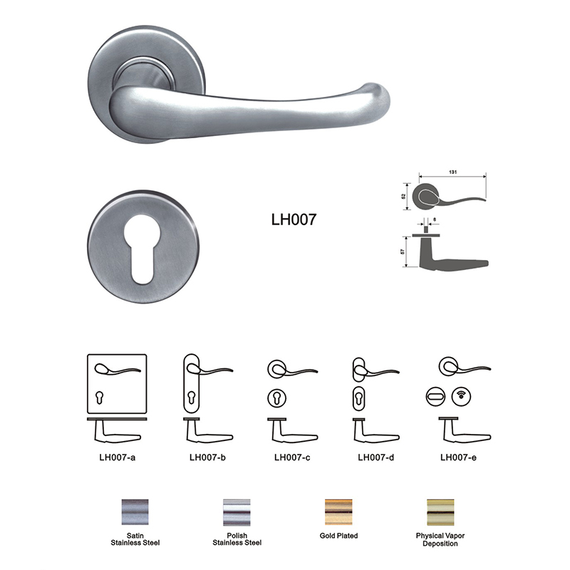 Lockable Lever Handles