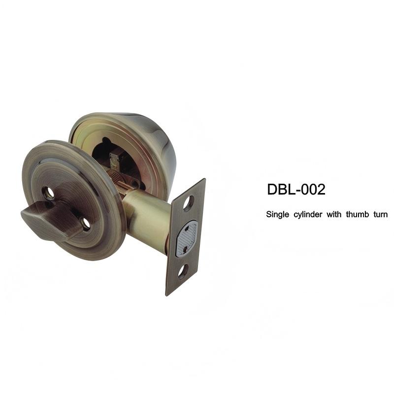 Single Cylinder Door Knob With Thumb Turn