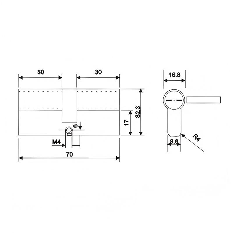 Commercial Lock Cylinder